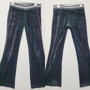 Express Women’s SMALL Black Velour Velvet Stretch Leggings in Size S low rise